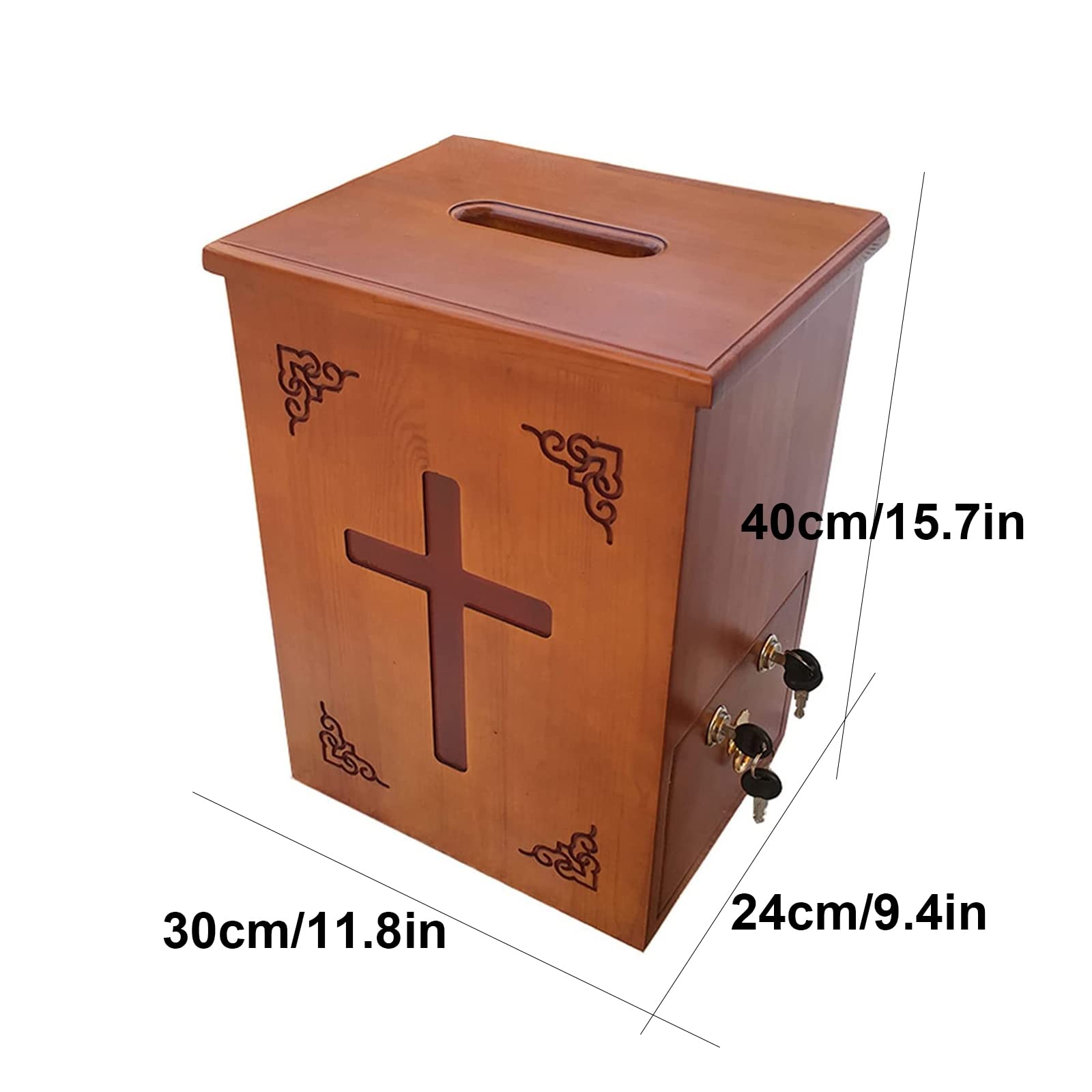 教会の表箱 Amazon.co.jp: SAFEFKKFUCI 教会寄付ボックス 献身 祈り箱 木製